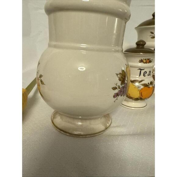 Vintage 1950’s Fruit festival canisters Webb Japan - Picture 7 of 15